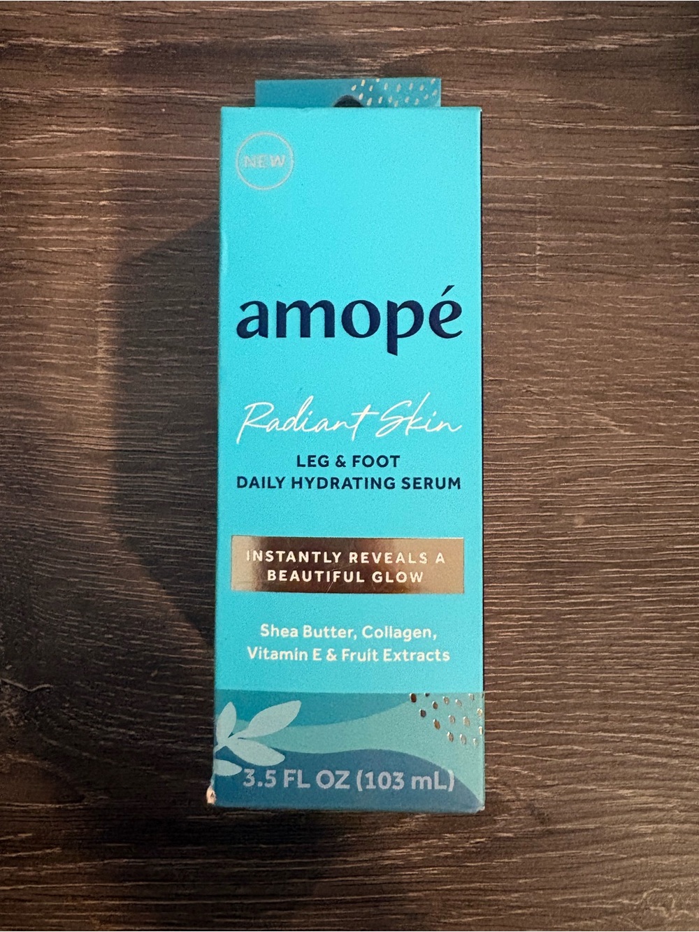 amope Radiant Skin Leg & Foot Daily Hydrating Serum - Blue
